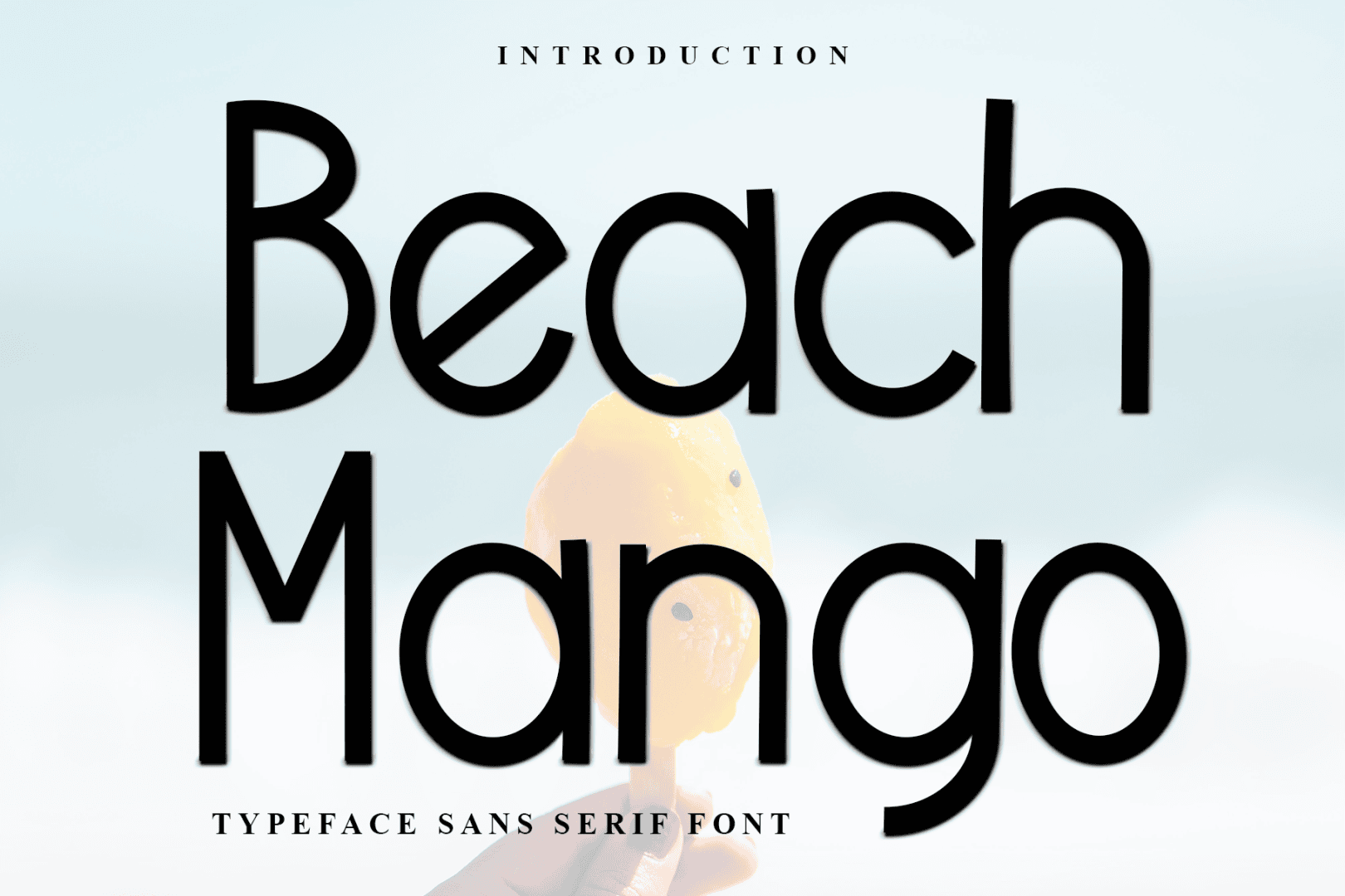 Beach Mango Font font preview