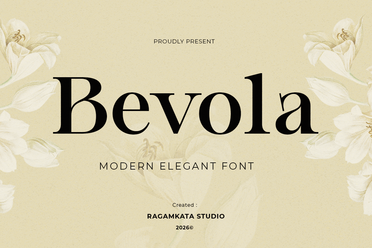 Bevola Demo Font font preview