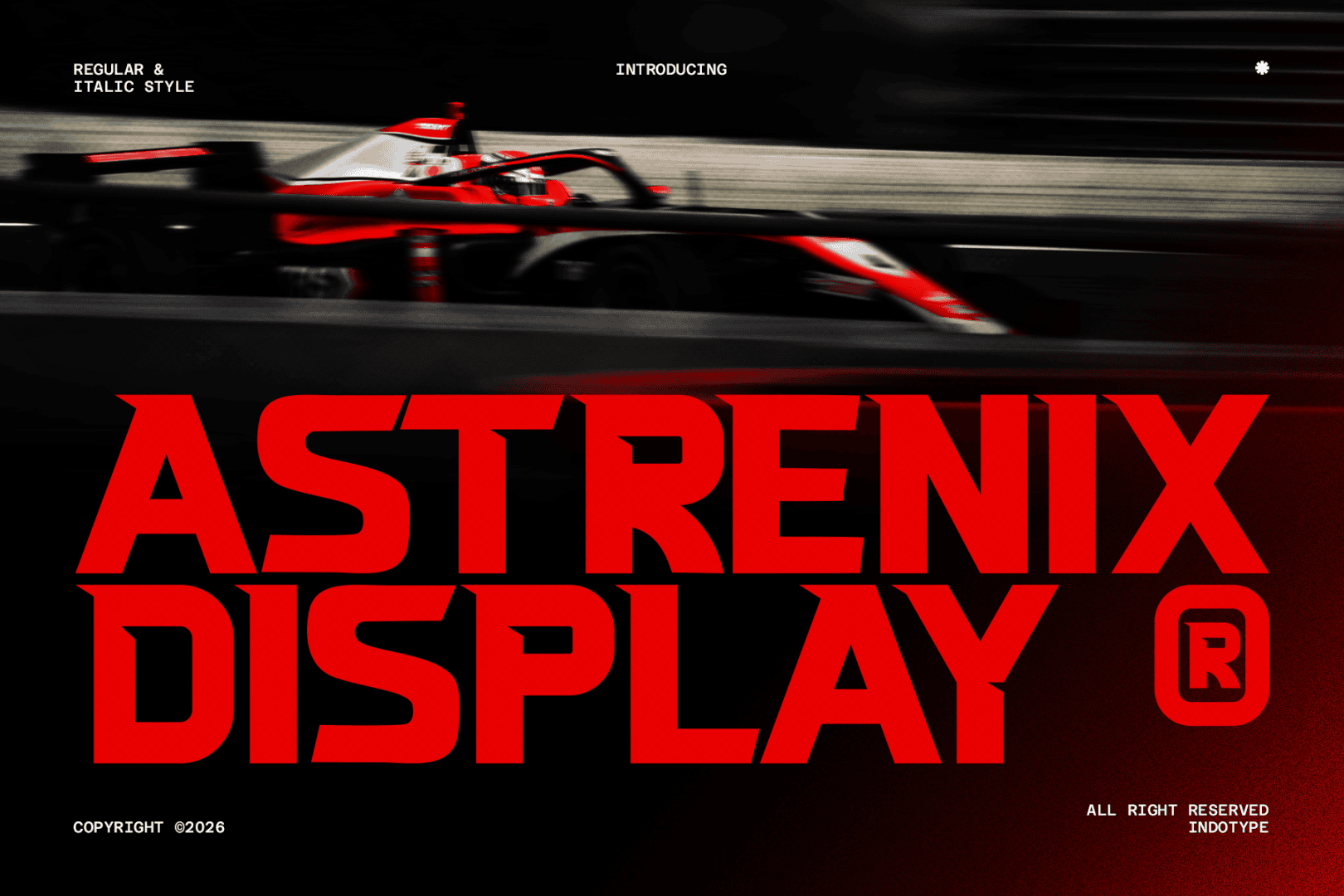 IT ASTRENIX DEMO Font font preview